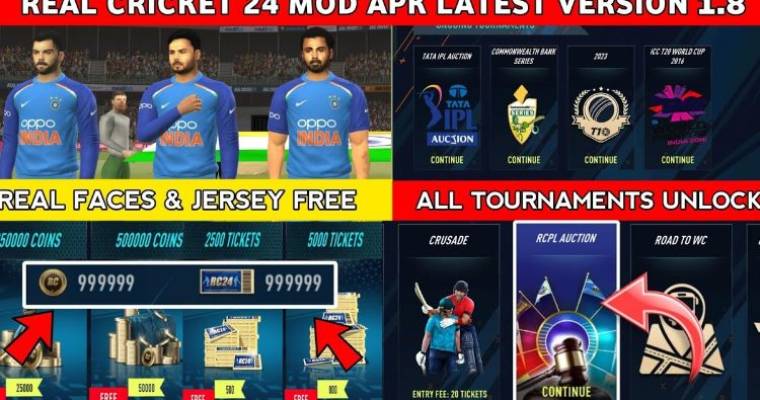 Real Cricket 24 Mod APK