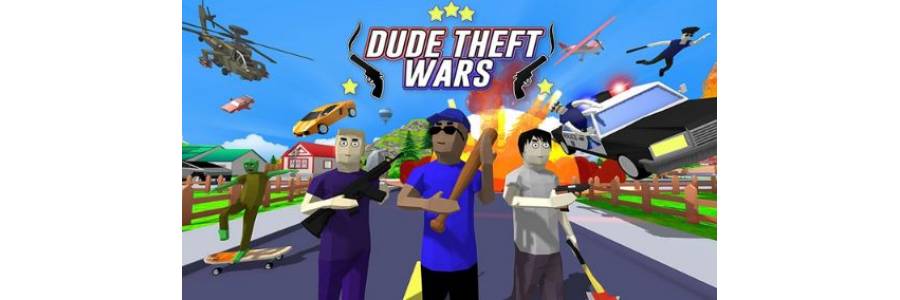 Dude Theft Wars Mod APK V0.9.0.9d2 Unlock All Characters Unlimited Money