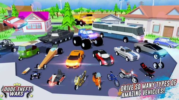 Dude Theft Wars Mod APK